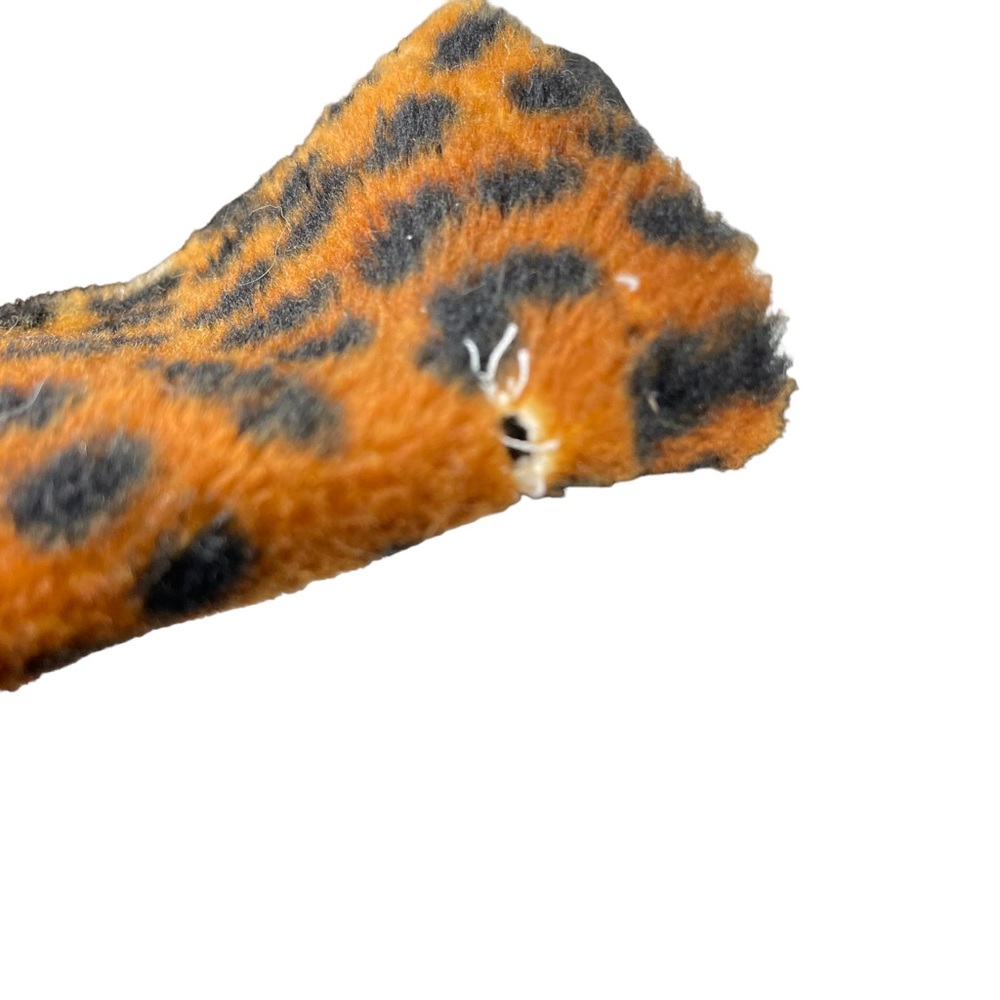 Handmade Cheetah Print Suspenders Alligator Clip 2x2 Faux Fur Halloween Costume - Picture 8 of 16